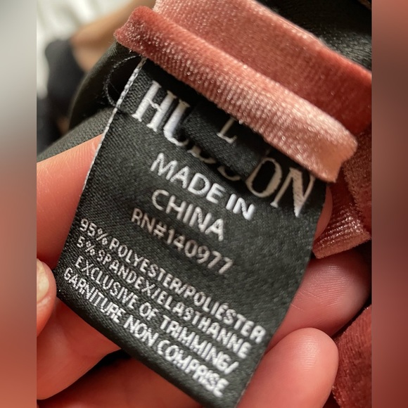 Super stylish Velvet-like HUDSON Moto jacket GIRLS (L) - Picture 6 of 7